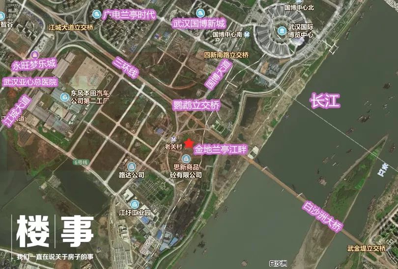 樓事探秘漢陽濱江純新盤來襲雙地鐵百萬方體量對面樓盤只賣1萬2