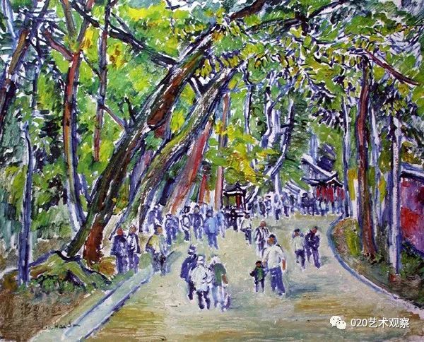 刘海粟85幅油画作品选粹__凤凰网