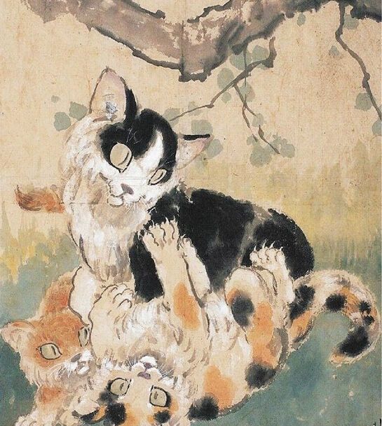 徐悲鸿画的最好的不是马而是猫_凤凰网