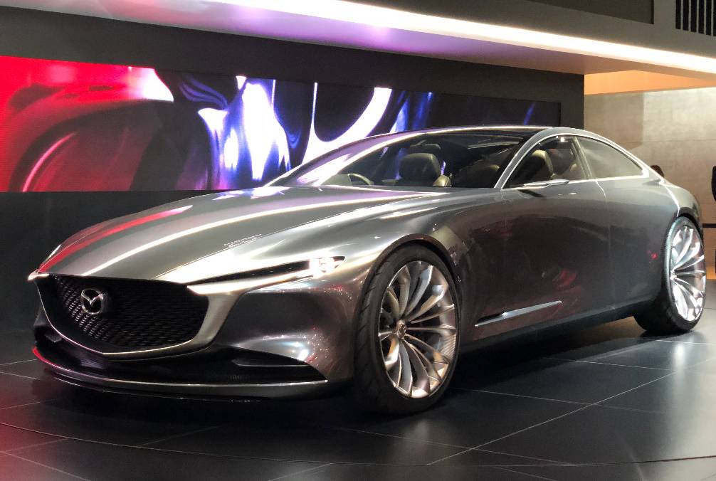 魂动设计新理念马自达visioncoupe概念车亮相颜值吊打众超跑