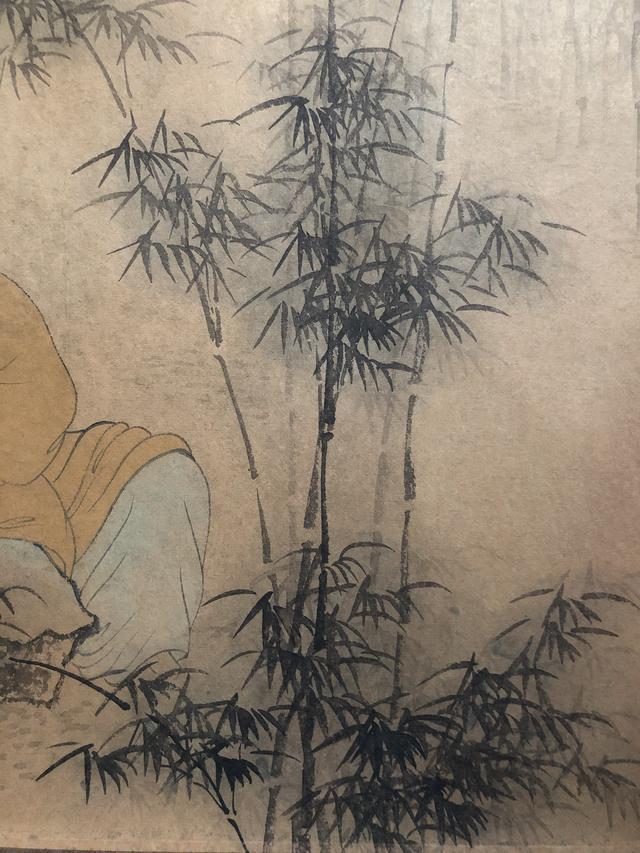 唐寅巅峰之作竹林七贤图真迹