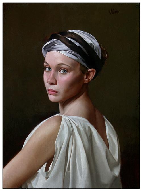 意大利写实派画家williamwhitaker的油画