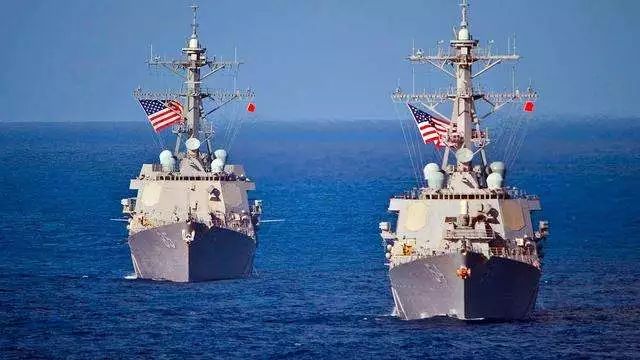 快讯!两艘美军军舰穿越台湾海峡