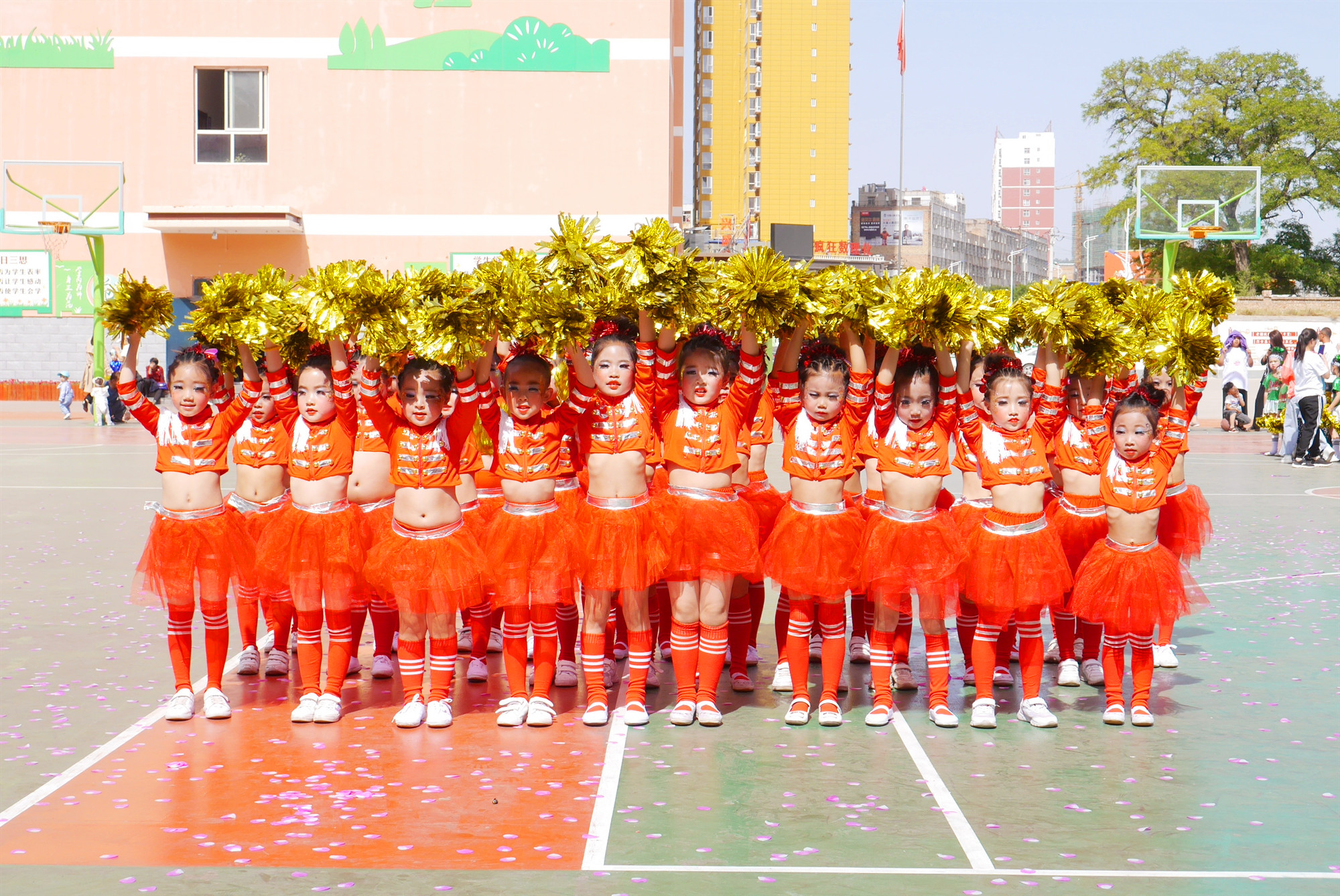 花开新时代 追梦新征程——陕西子长县齐家湾中学举行庆六一活动