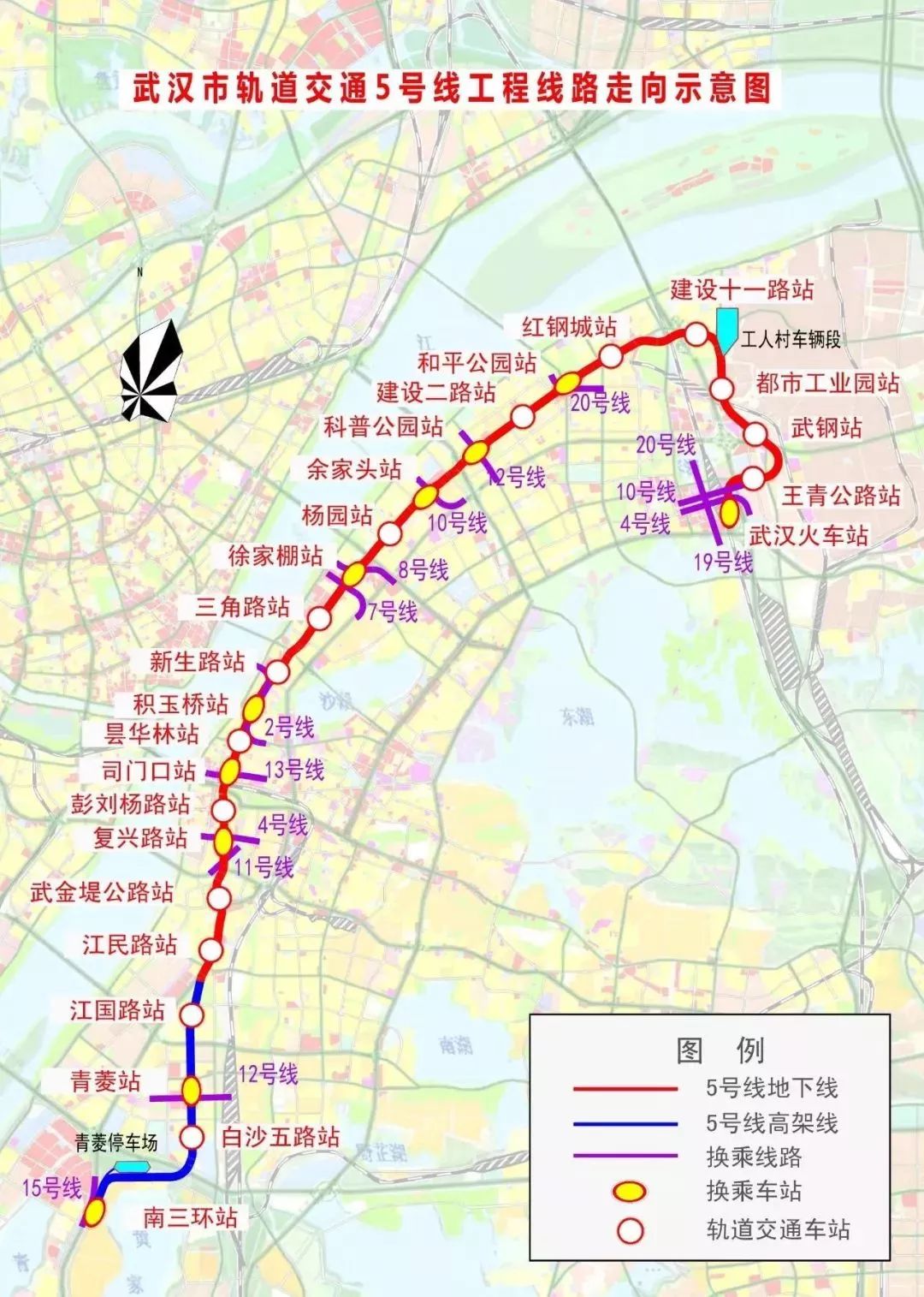 預計2021年建成通車 將加強白沙洲地區,青山地區與 中心城區的銜接.