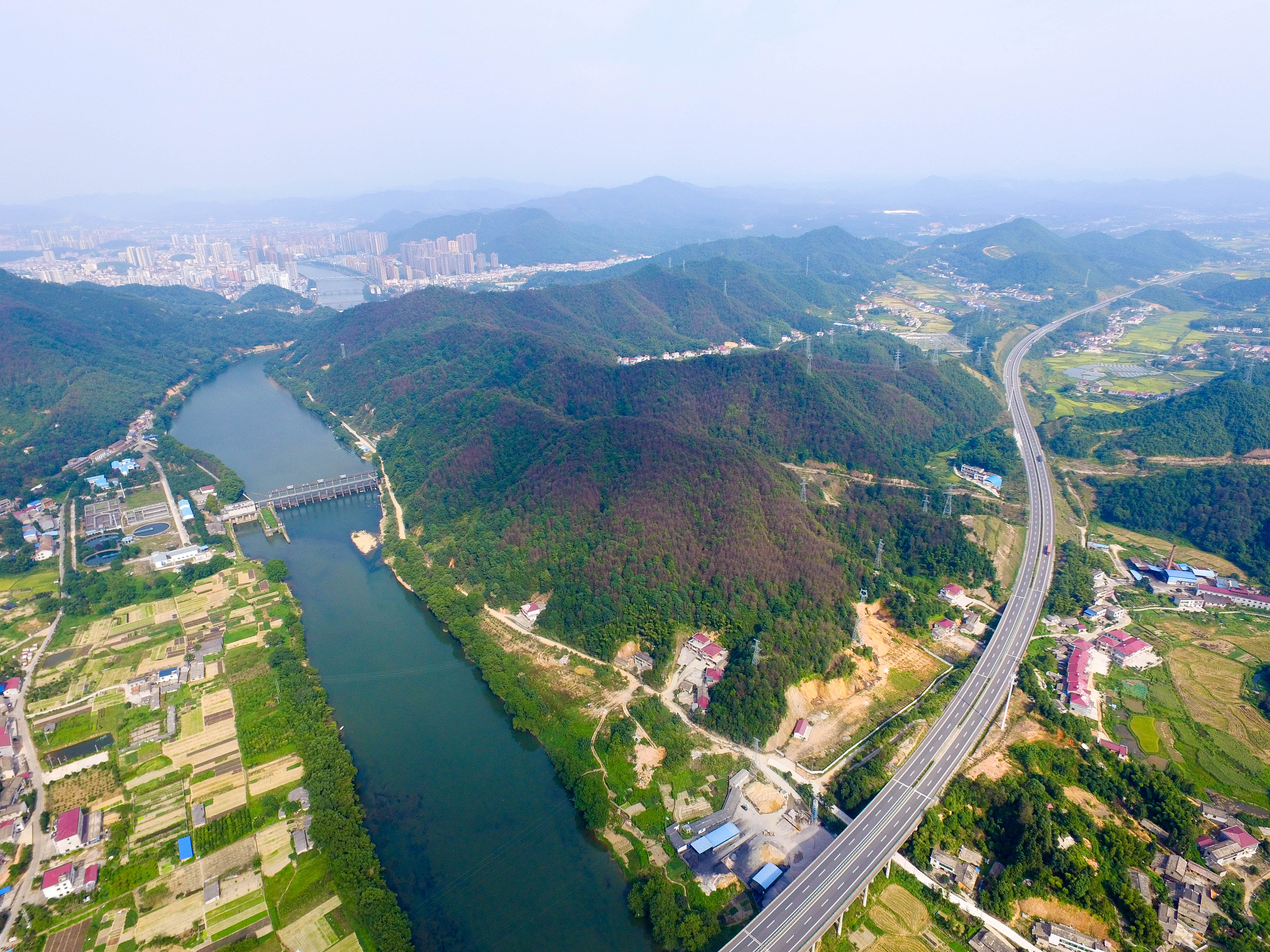 浏阳河风光图片