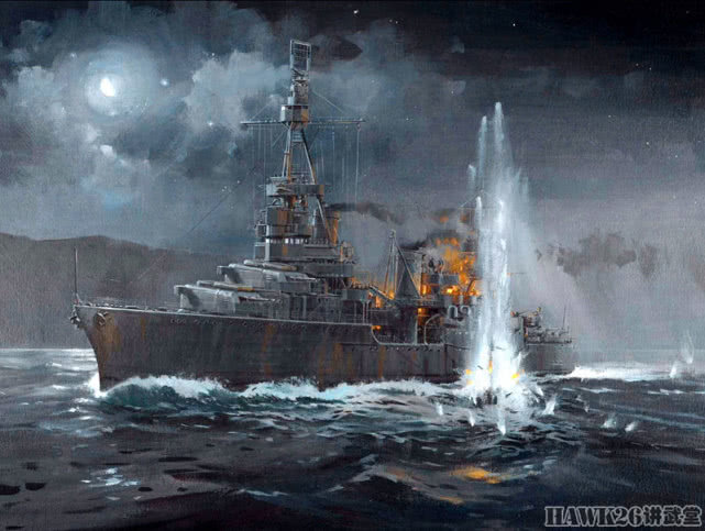 图说塔萨法隆格海战美国损管黑科技对决日本九三纯氧鱼雷