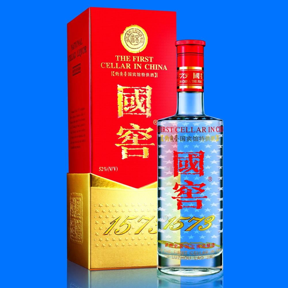 國窖1573是瀘州老窖系列酒之形象產品,源於建造於明朝萬曆年間(即公元