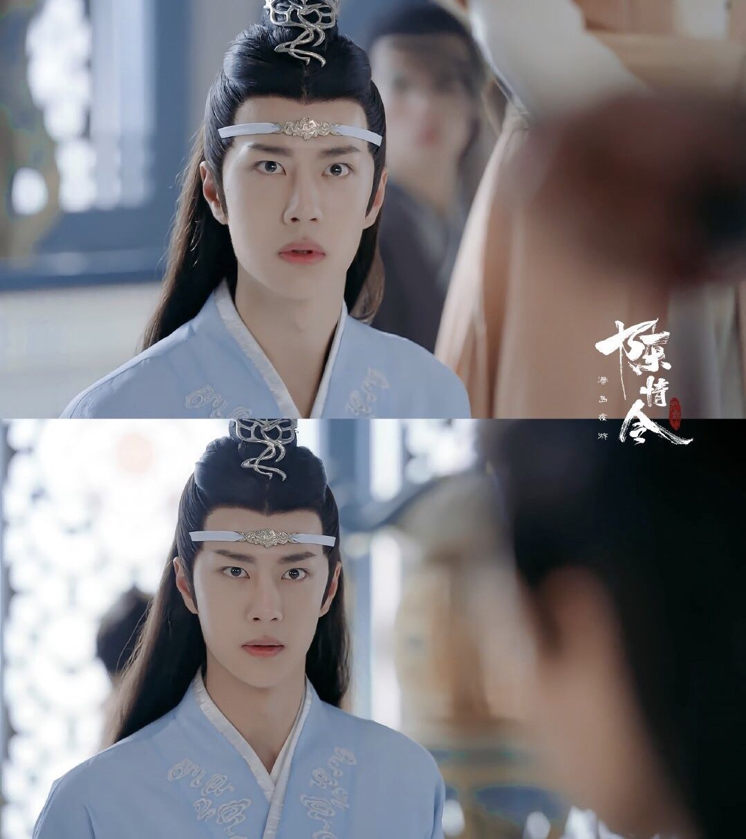 《陈情令》两男主旧照对比:糙汉肖战转眼变男神,王一博堪称换头