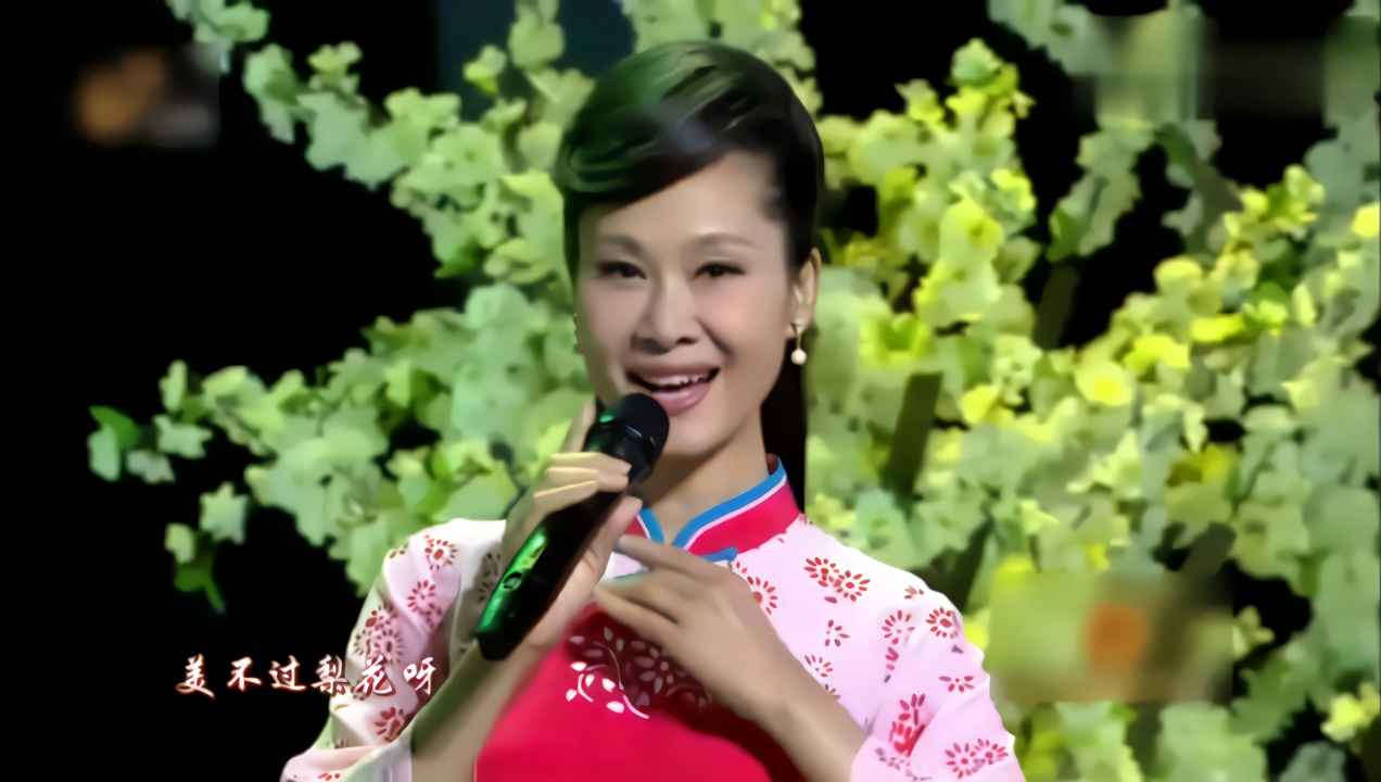 于文华一首《梨花美》,世雅乐德音萦绕,正气清心满乾坤